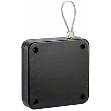 Ferme Porte Automatique,Ferme-Porte Silencieux à Cordon,Porte Coulissante Tampon MéNager Porte Coulissante,Pas De PoinçOnnage,Portant Environ 20 Kg,Ferme-Porte RéGlable,Fermeture Automatique
