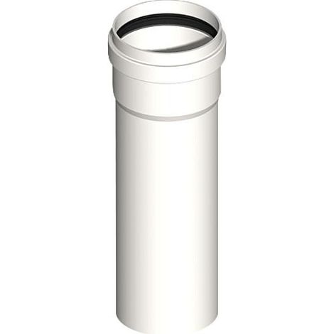 Systeme gaz d'echappement plastique Tube 2000 mm, pouvant etre raccourci DN 60