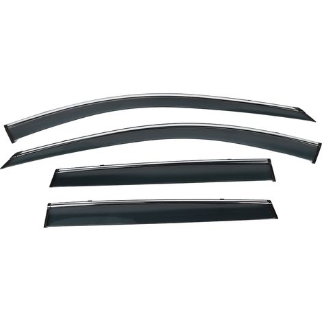 4 pare-soleil fumés pour fenêtres, protection soleil et pluie, compatible Buick Envision 2014-2019 (1/5)