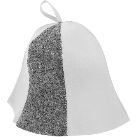 Chapeau de sauna, accessoire de bain confortable pour sauna, 25 x 0,5 x 18 cm (1/5)