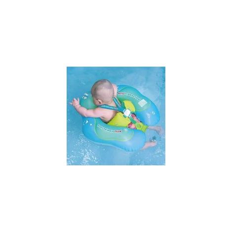 Anneau de natation gonflable pour bébé - Aide bébé à apprendre à nager avec une pompe pendant 3 à 12 mois