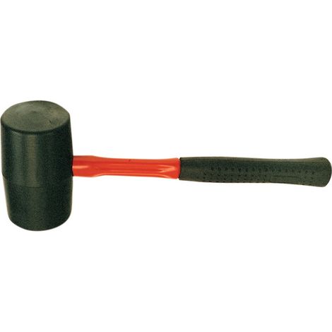 1PZ MAZZUOLA CON TESTA IN GOMMA 65 MM MAN. FIBERGLASS 80310 (1/2)