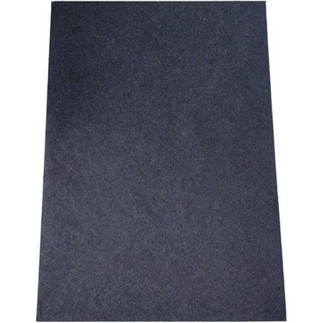 ZE Fireproof Fireplace Mat, Non-Slip, 100 x 150 cm (1/4)