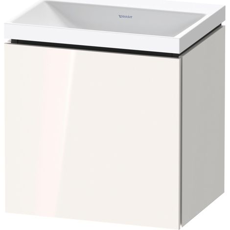 Duravit L-Cube conjunto en c suspendido, 1 puerta, apertura a la