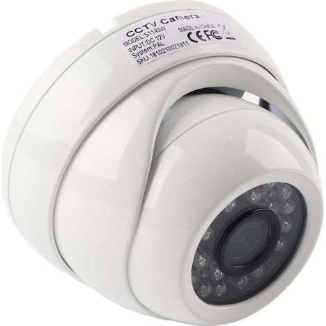 Caméra de Surveillance Extérieure Dôme AHD 1080P 4-en-1 Infrarouge 24 LEDs IP66 Étanche (1/5)