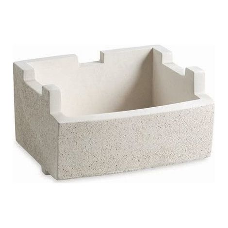 Jardinera Modular Tomillo - muro decorativo y huerto a medida - 35 × 32 × 20 cm - Unidad - Blanco