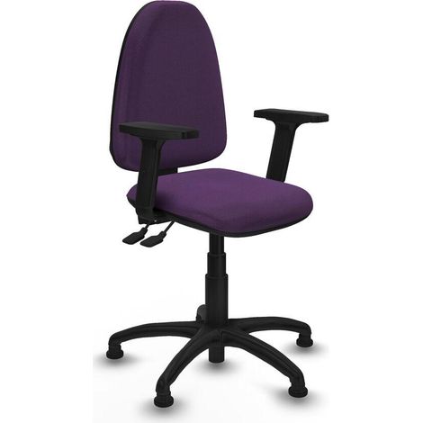 Piqueras y Crespo Aýna AS Bali Chaise de Bureau Violet (1/3)