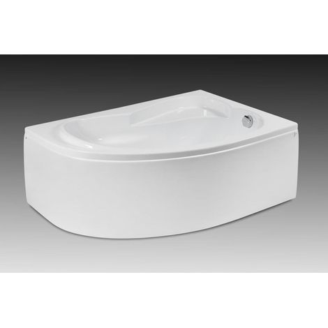 Baignoire d'angle NEPTA 140x90 cm avec tablier (1/4)