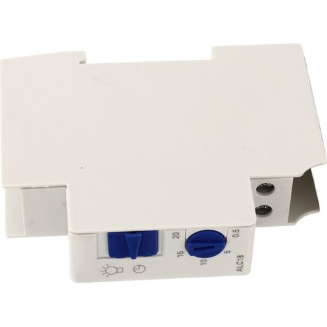 Minuteur/disjoncteur 0,5-20 min, 220-240 V CA pour appareils d'éclairage