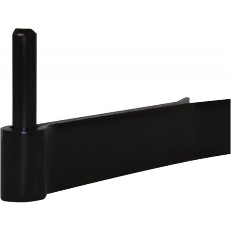 Gond à sceller 135 mm pour pentures à col élargi acier phorétique noir axe Ø 12 mm - TORBEL INDUSTRIE