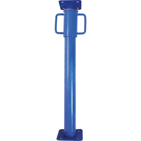 Bituxx Baustütze 80-130 cm bis 1600 kg, verstellbare Montagestütze, Deckenstütze aus Stahl, Baustempel, Teleskopstütze für Trockenbau, Renovierung und Montage (1/5)