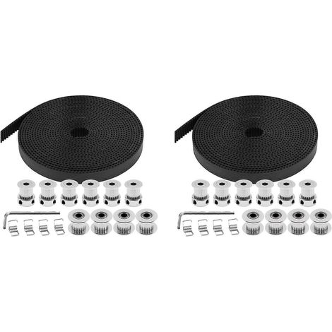 Sätze 5M GT2 Zahnriemen 10mm 20 Zähne 5mm Bohrung Zahnriemenscheibe +20 Zähne Bohrung 5mm Spannrolle Torsionsfeder
