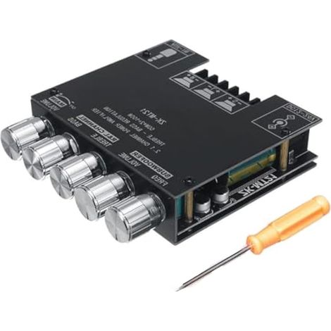 Module amplificateur audio ZK-MT21 2.1 canaux Carte d'amplificateur de puissance numérique Bluetooth