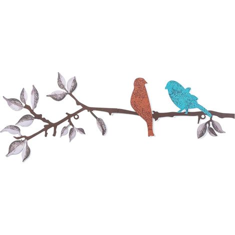 10 cm Décor mural métal coloré style ferme, décoration murale pour salon bureau cuisine (1/5)