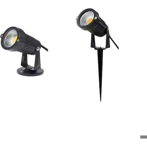 Spot LED - 3 W - 220 V - Orientable - IP65 - Pour Jardin Terrasse Extérieur - Lot De 4 (1/4)