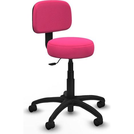 Piqueras y Crespo S2401RN Chaise de bureau rose moderne