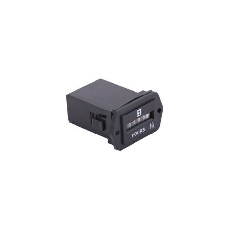 Jauge d'heure mécanique DC 6-80V, pour moteur à essence Diesel, générateur de bateau à moteur HM002