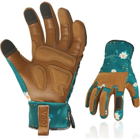 1 Pair Women Gardening Gloves, Gardening Gloves, Lightweight Work Gloves (GA7471) (1/5)