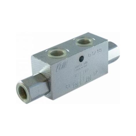 Valvola di blocco doppio effetto da 3/8" (1/2)