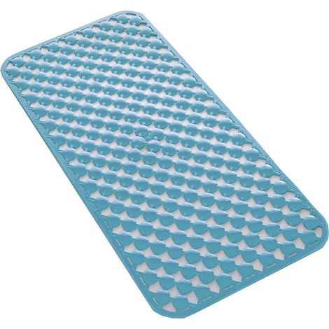 Tappeto antiscivolo vasca 36x71 g-geo azzurro - gedy (1/2)