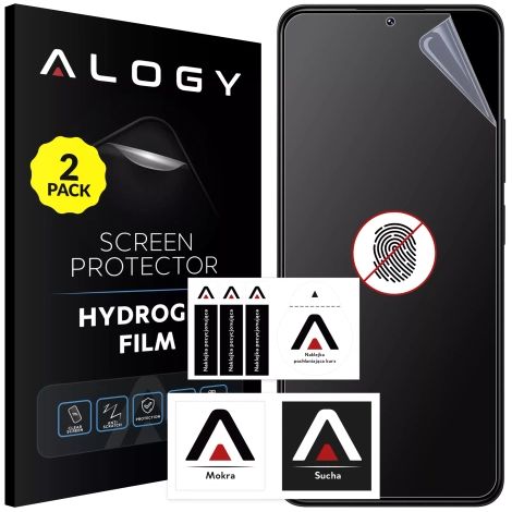 2x „Matte“-Folie für Xiaomi Poco C75 Hydrogel Alogy HydroSkin Matte Pro™ für den Bildschirm für die „Keine Fingerabdrücke“-Hülle (1/5)