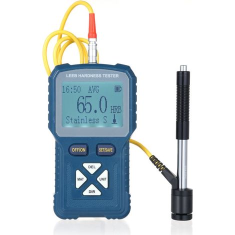 Digitales Härteprüfgerät, tragbares Durometer, TFT-Farbdisplay, ABS-Härtemessgerät, hohe Präzision HLD/HB/HV/HS/HRA/HRB/HRC