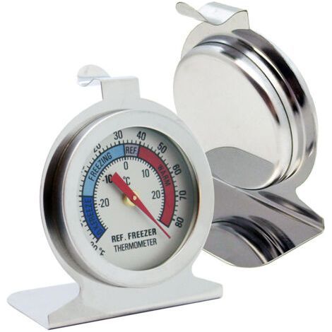 Termometro per frigorifero, termometro per congelatore con quadrante grande, termometro per temperatura di frigorifero/congelatore (3 pezzi) (1/5)
