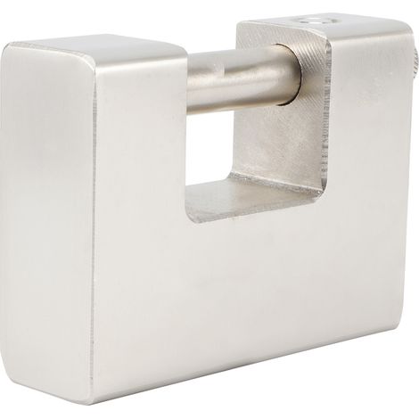 Cadenas haute sécurité rectangulaire à anse épaisse, antivol, en fer, en forme de D (1/5)