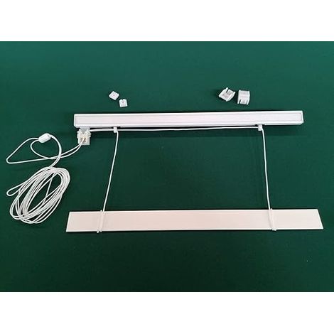Bastone Binario per Tenda A Pacchetto A Vetro Professionale - in Alluminio - Lunghezza: 70 CM