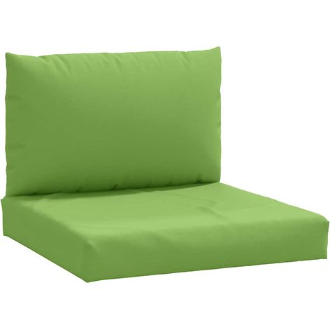 Maison Exclusive - Cuscini per Pallet 2 pz Verdi Mélange in Tessuto (1/5)