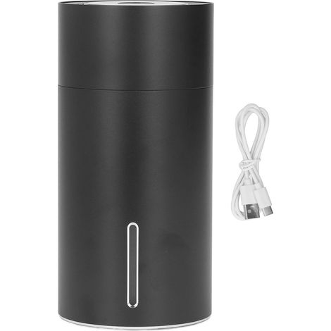 Humidificateur USB 260ML Noir, 3 Vitesses Réglables, Silencieux, Automatique, Mini Diffuseur de Parfum Portable pour Voiture (1/5)