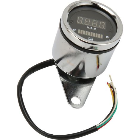 Compte-tours intégré, jauge de niveau de carburant numérique stable, durable, fiable et robuste pour motos tout-terrain (1/5)