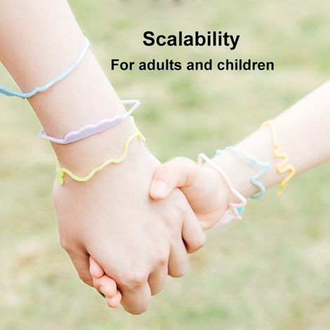 Bracelet en silicone anti-moustiques pour enfants (1/4)