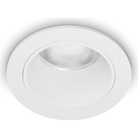 Ideal Lux QUARK Spot LED encastrable 4,9 cm Blanc 3000 K
