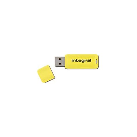 Clé USB Integral Neon 32 Go - Jaune (1/5)