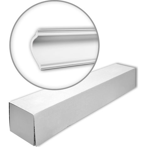 Profhome 150180 1 Karton SET mit 8 Eckleisten Zierleisten Stuckleisten 16 m (1/5)