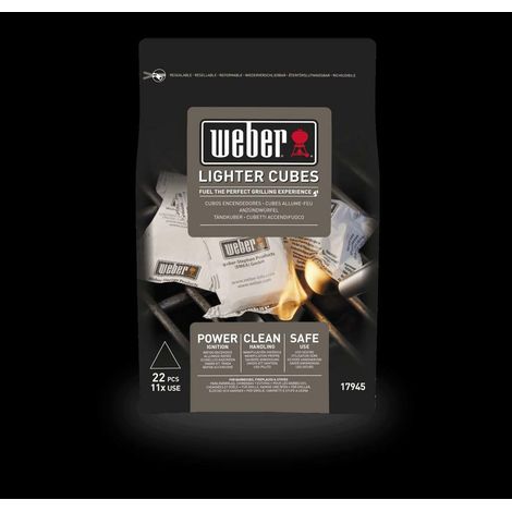 Weber 22 cubetti accendifuoco  17945