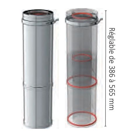 Telescopique biox ø150/200 - TEN