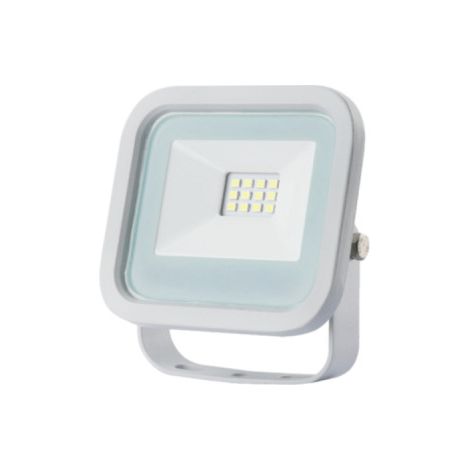 FOCO PROYECTOR LED 10W 700lm 6400K LUZ FRIA 9,2x2,7x8,1cm BLANCO EDM (1/3)
