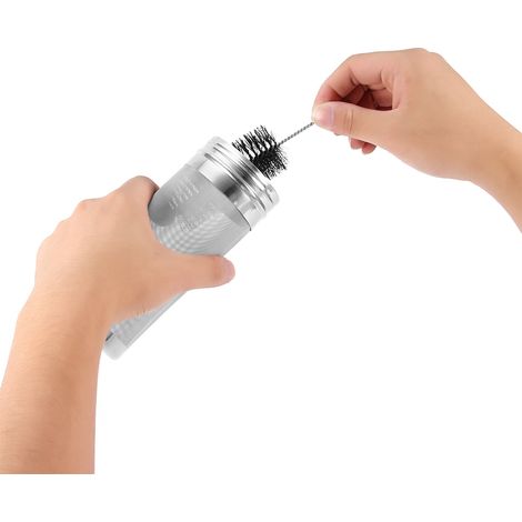 Boîte à bière en acier inoxydable 300 μm, boîte à filtre à bière, boîte à filtre pour brassage de houblon + ensemble de brosses de nettoyage 718 cm. (1/5)