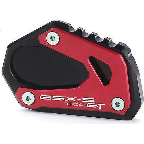 CNC-gefräster Seitenständer für GSXS 1000 GT (2022) – Rot (1/5)