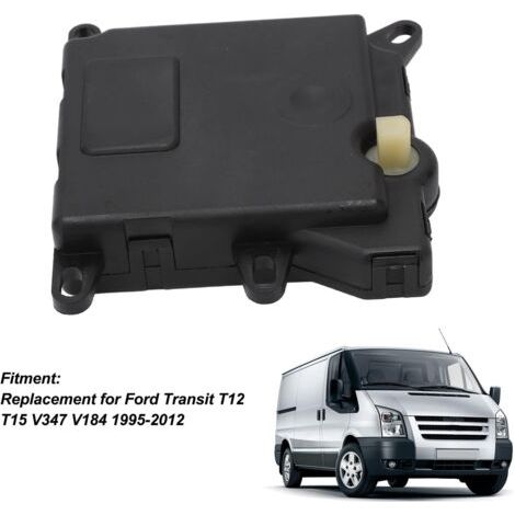 Actionneur de Chauffage ABS Contrôleur de Chauffage de Voiture 95VW 19E616 AD D7NEE224 Remplacement du Servomoteur de Commande de Chauffage AC pour Ford Transit T12 T15 V347 V184 1995‑2012 (1/4)