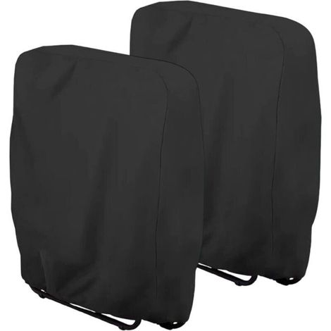 Housse chaise pliante extérieur, 210D oxford anti-poussière, pluie et soleil