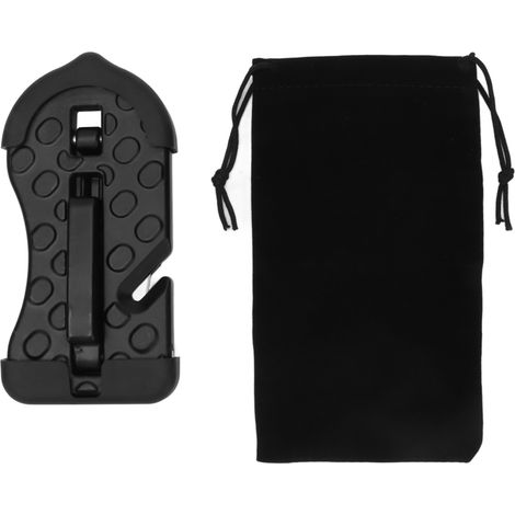 Marchepied de porte pliable universel pour voiture, pédale de mini marteau de sécurité 180 kg, crochet de verrouillage inclus (1/5)