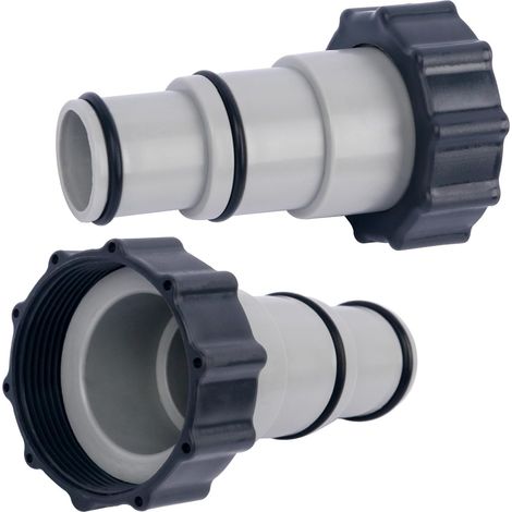 Adaptateur Tuyau Piscine, 6 Pièce Adaptateur de Tuyau de Piscine A, Raccordement Piscines avec Filetage Interne,Adaptateurs Tuyaus Piscines pour Pompe, Raccord pour Tuyaus Piscine Ø 32 et 38 mm (1/5)