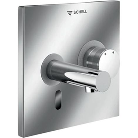 Prise murale WE LINUS W-E-M M-Water 110 Ala, plaque avant en acier inoxydable