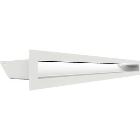 Lüftungsgitter LUFT 6x60 weiß Slim (1/5)