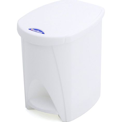 Treteimer (7l) – Weiß