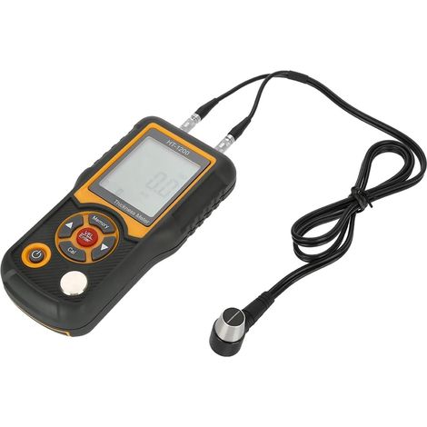 Épaisseur à ultrasons HT-1200 : Appareil de Mesure numérique LCD, Plage de Mesure de 2 à 300 mm.