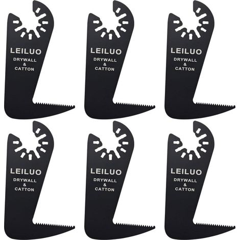 Sägeblatt Multitool Set Trockenbau Gipskarton Holz PVC 6tlg Trockenbau (1/5)